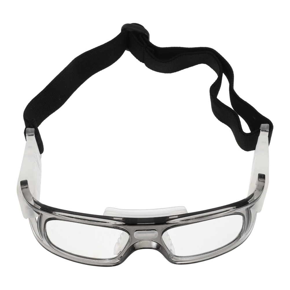 1 Set Durable Pc Sport Goggles for Men Light Grey Adjustable Protective Eyewear