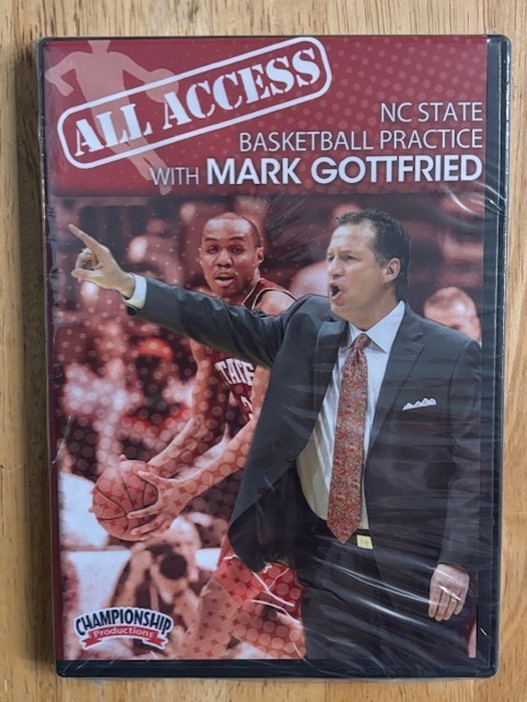 NEW All Access Basketball Practice Mark Gottfried NC State Coaching DVD