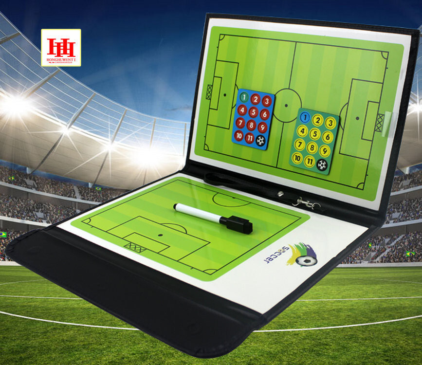 Hot major Football Coaching Board Coaches Clipboard Tactical Magnetic BoardKit