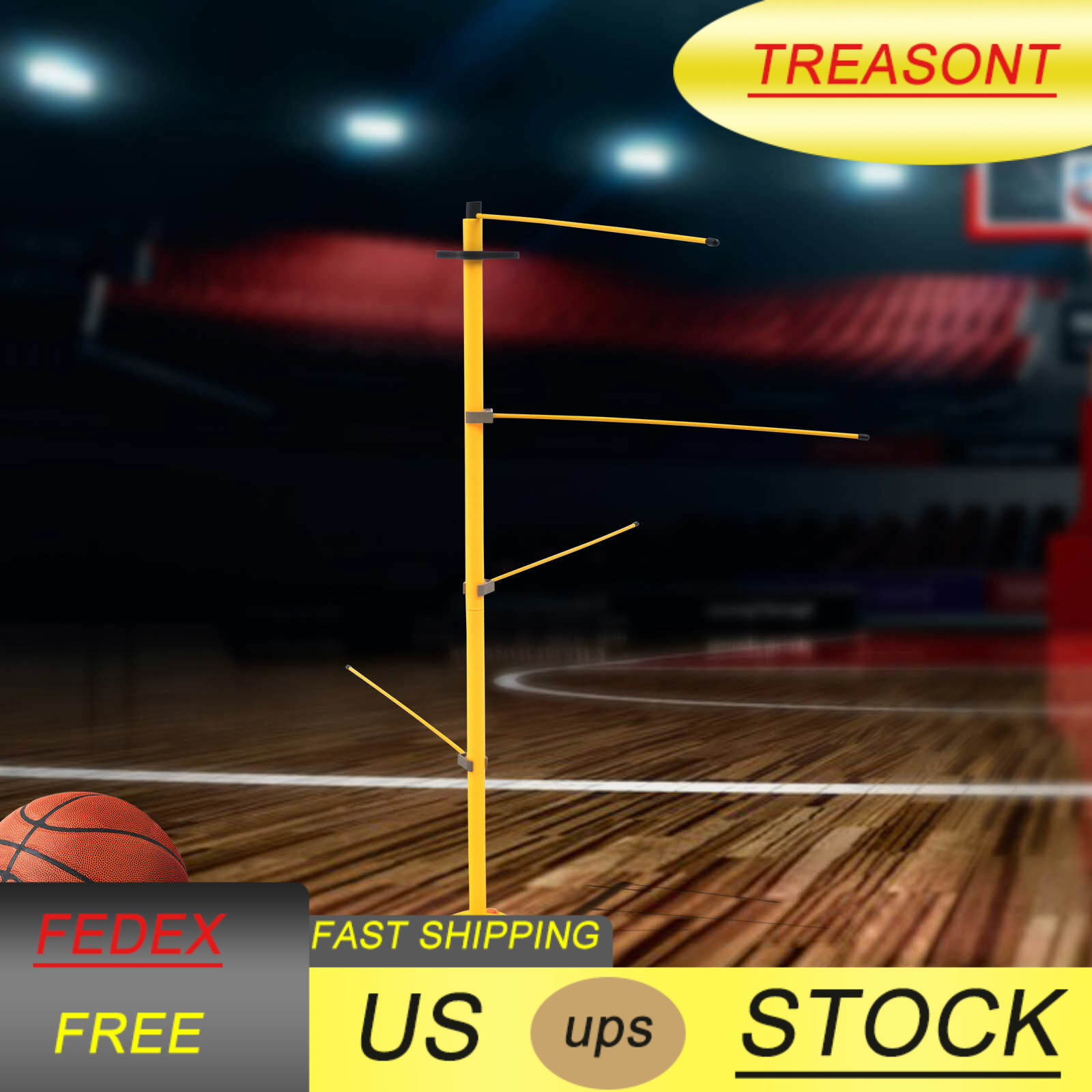 Dribble Training Equipment Indoor/Outdoor Smart Basketball Ball PVC USA