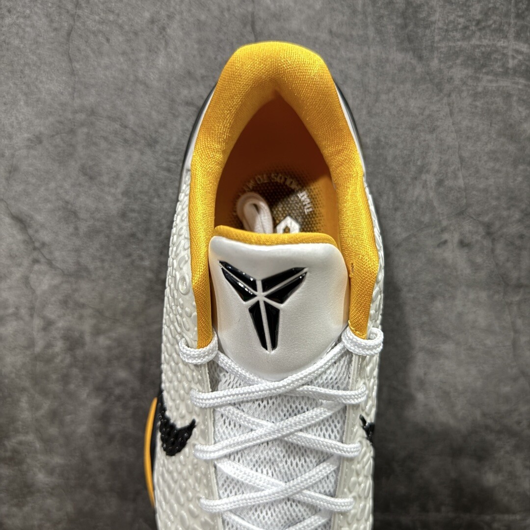 New NK Zoom Kobe 6 VI Protro “DEL SOL” WhiteCW2190-100 Mens Shoes Authentic