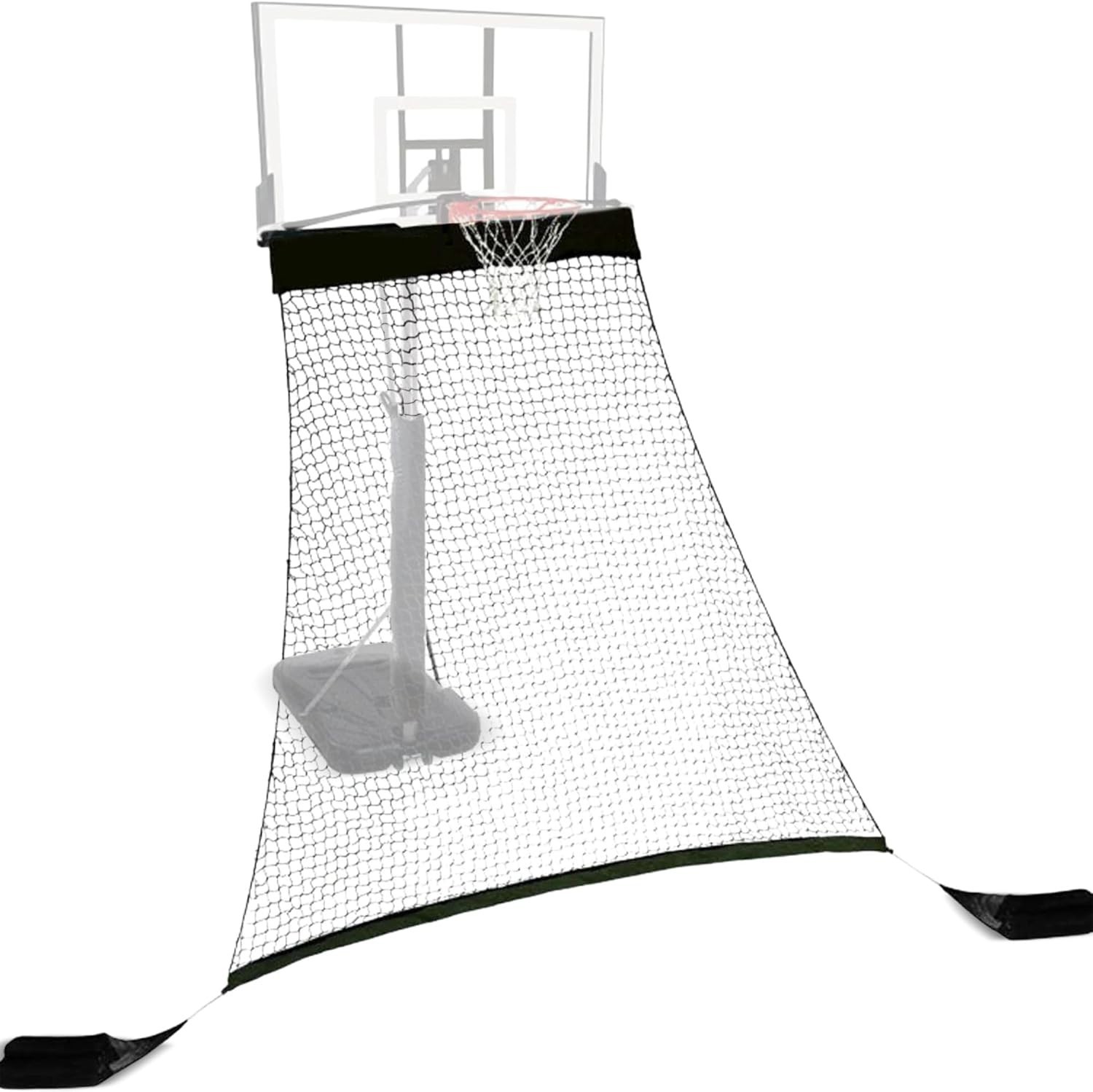 Basketball Return System for Shooting Practice – Heavy-Duty Rebounder Net