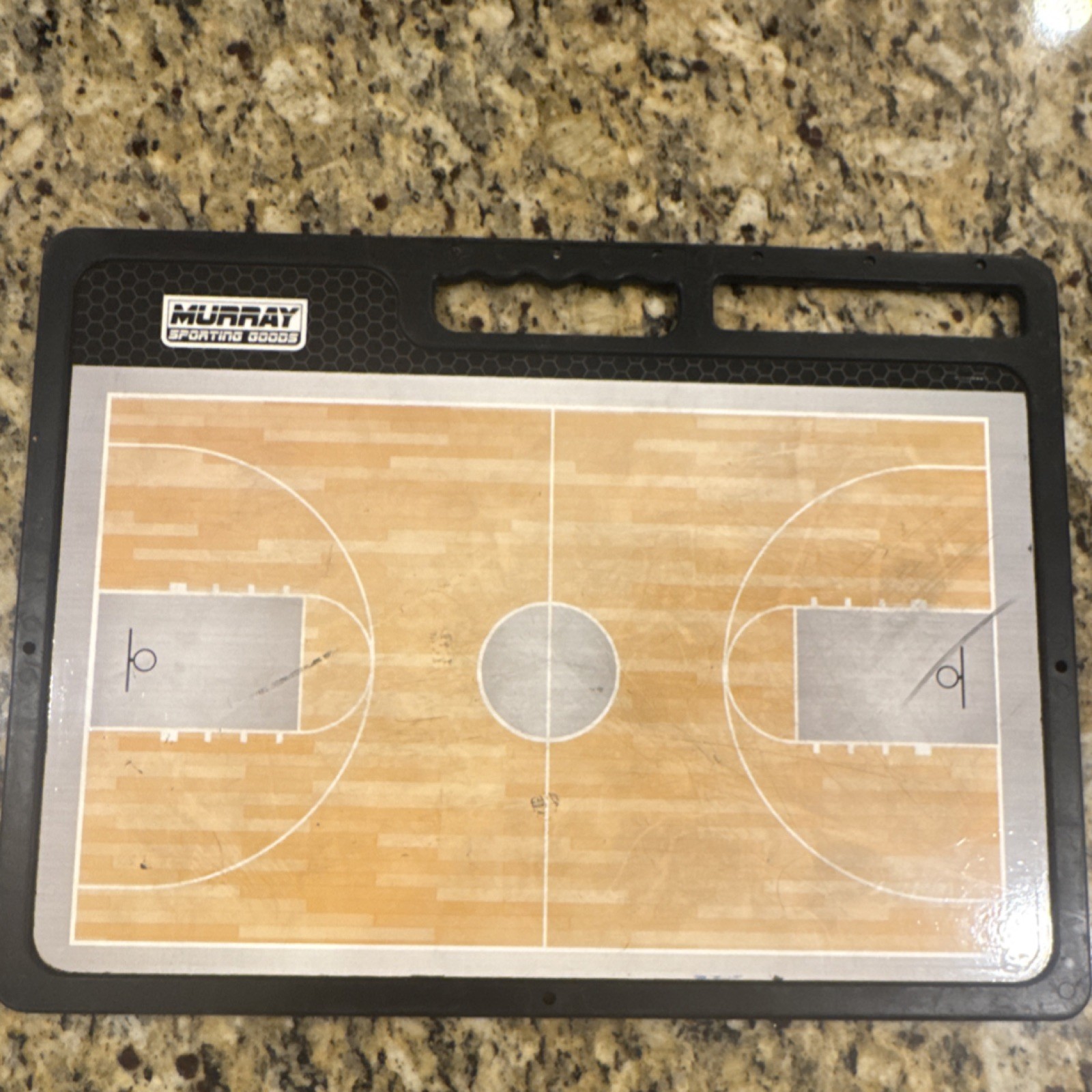 Murray Sporting Goods Basketball Trainer Board, Portable Plastic, Black White
