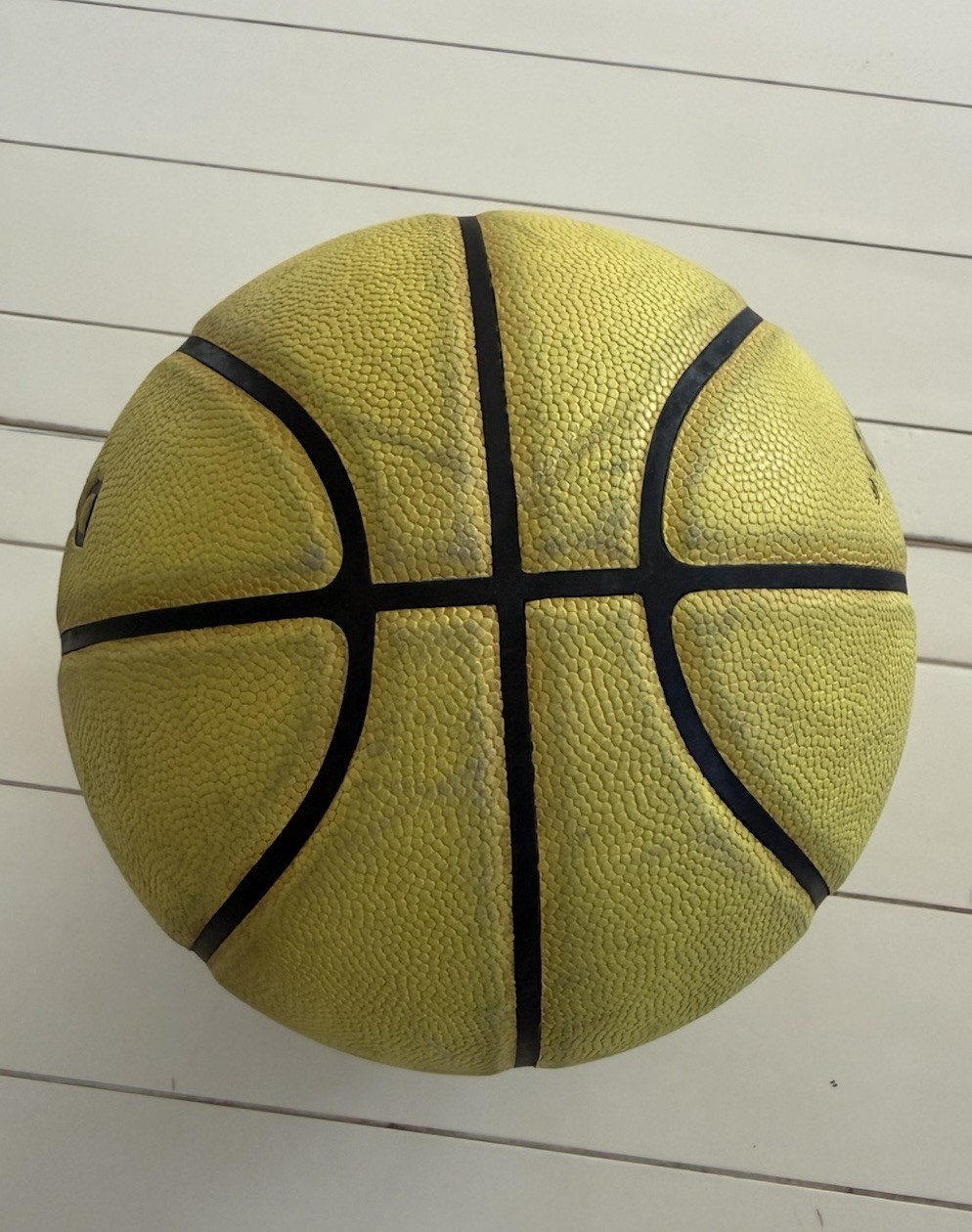 Dribble Up Yellow Smart Basketball Junior Size 28.5 Indoor/Outdoor Ball Only