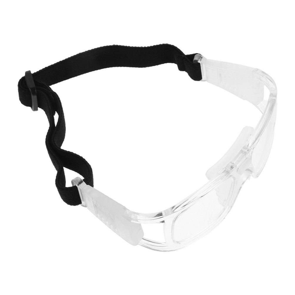 Adjustable Sport Training Glasses 1 Pair Clear Pc Basketball Protective Goggles