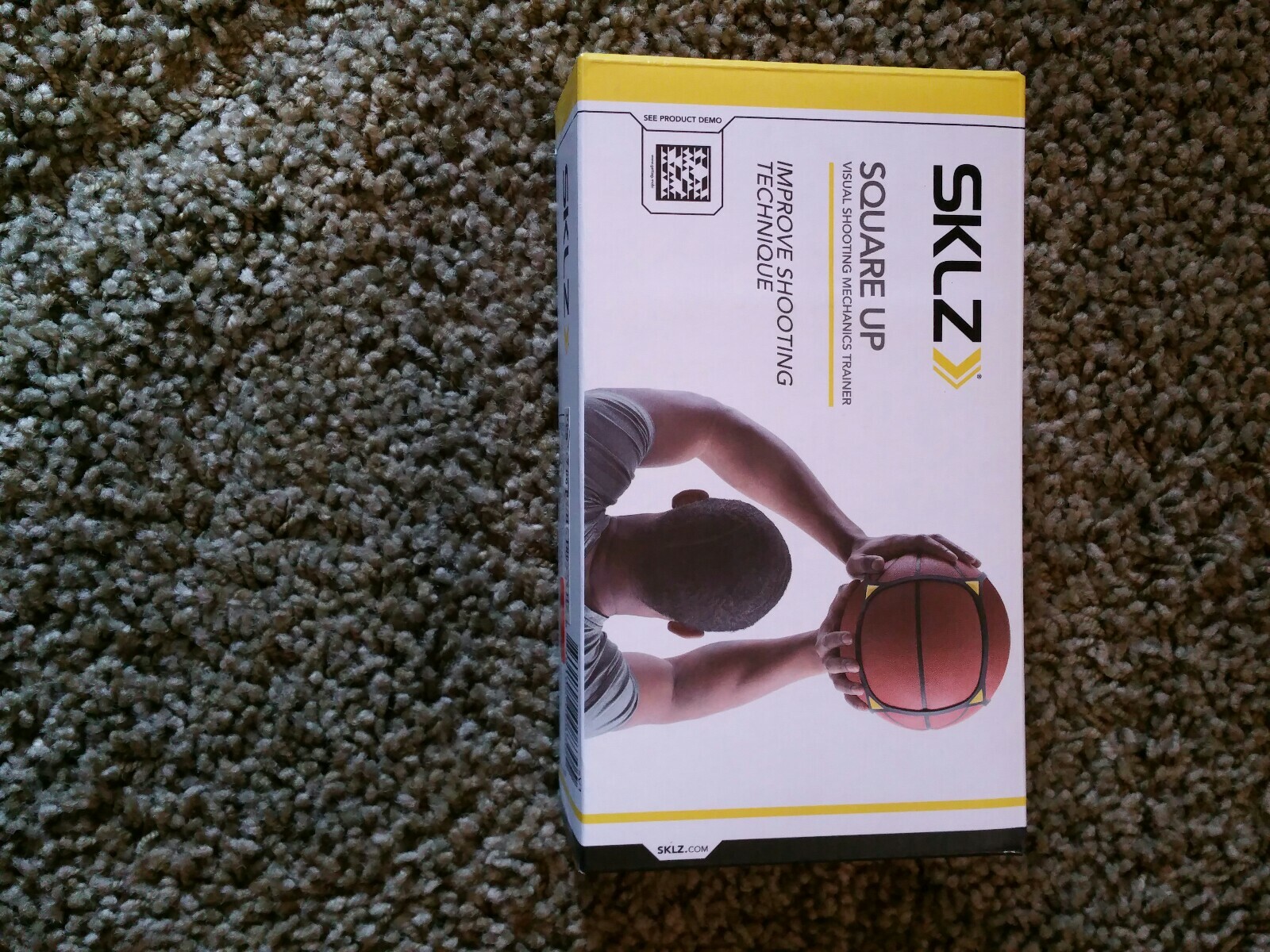 Basketball Visual Shooting Mechanics trainer Hoops NBA NCAA SKLZ Square Up new