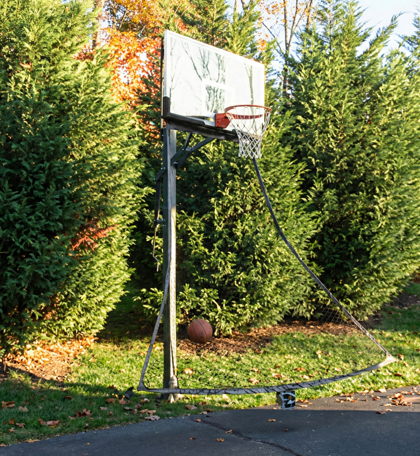 Lifetime Basketball Roll Back Net – 12347 Ball Return Net Rollback System New