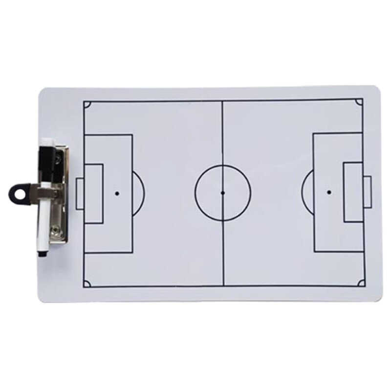 Double-Side Basketball Full Half Court Board Dry Erases Football Coaches Board