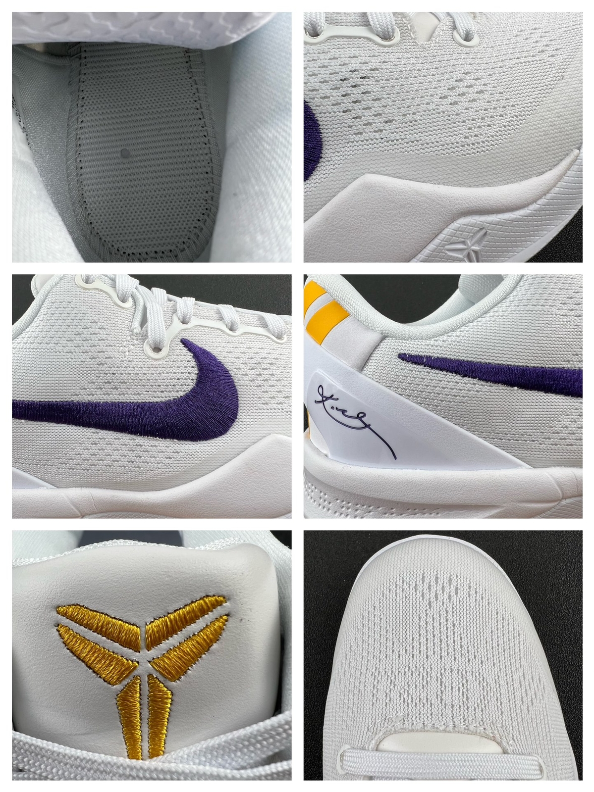New NK Zoom Kobe 8 Protro HF9550-100 Mens Womens Basketball Shoes authentic