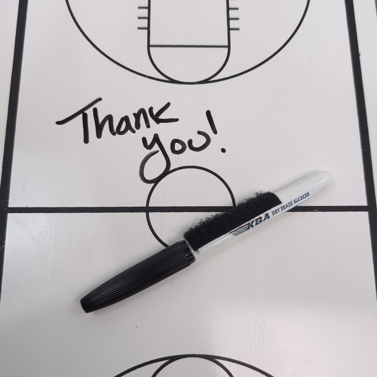 KBA Spirit Playmaker Basketball Football Coaching Clip Board Dry Erase 9 X 15.5