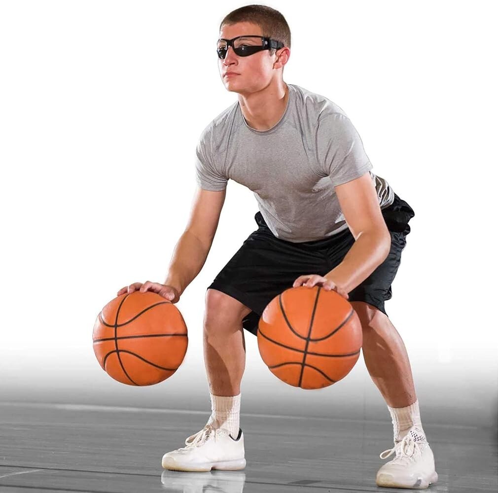 Adult Unisex Basketball Dribble Training Aid Goggles Glasses New