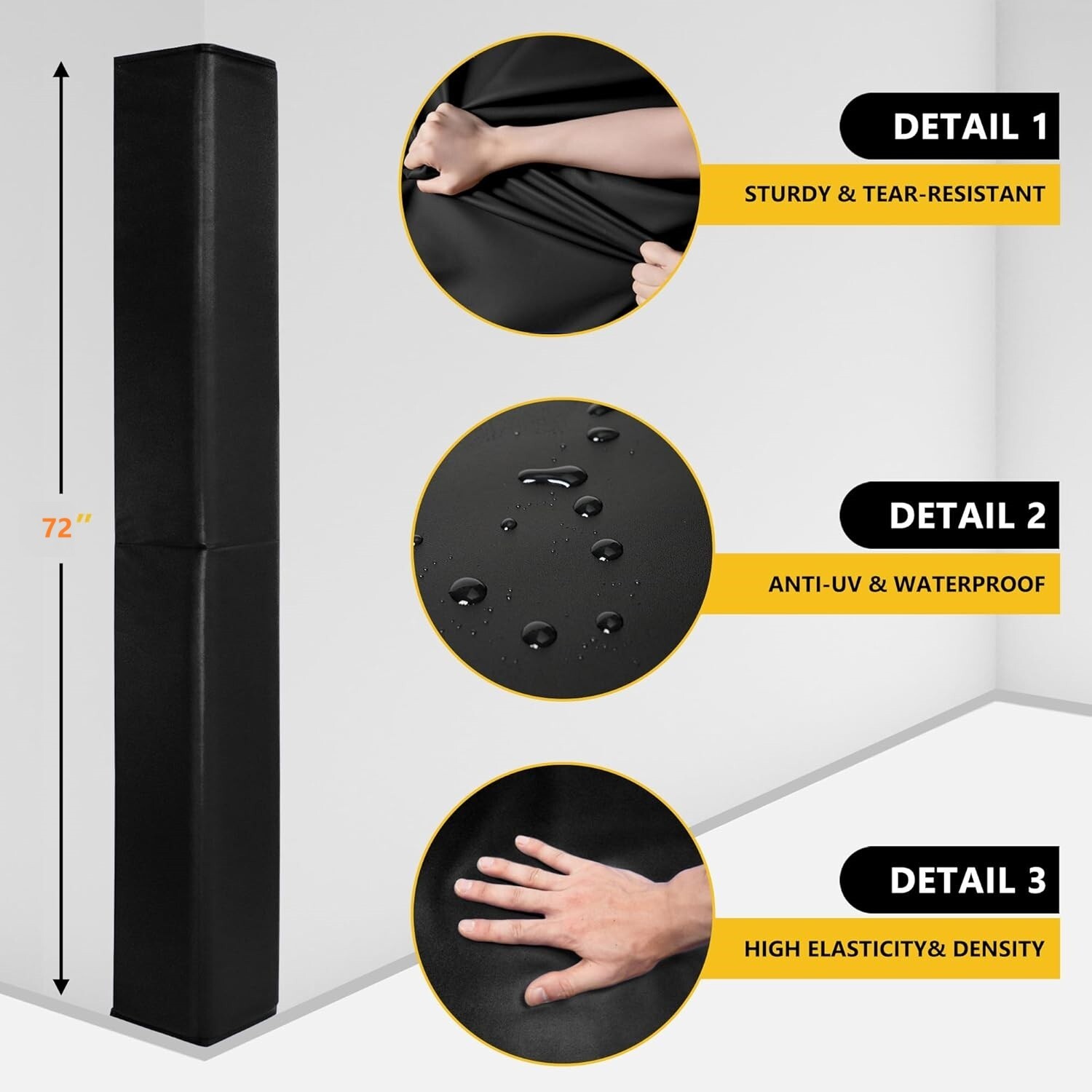Wall Corner Guards&Edge Protector, Heavy Duty Wall Corner Protective Safety Pad
