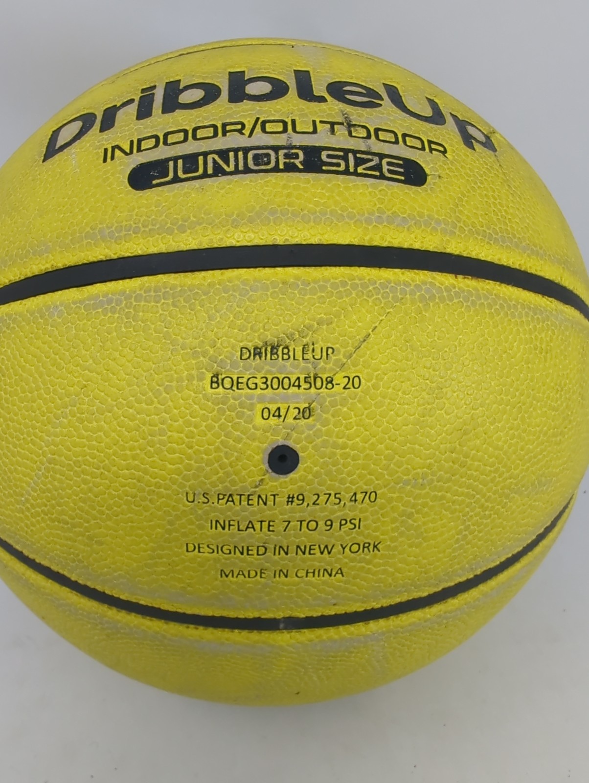 DRIBBLE UP Dribbleup SMART BASKETBALL 28.5 Junior Jr Sz Indoor Outdoor Training