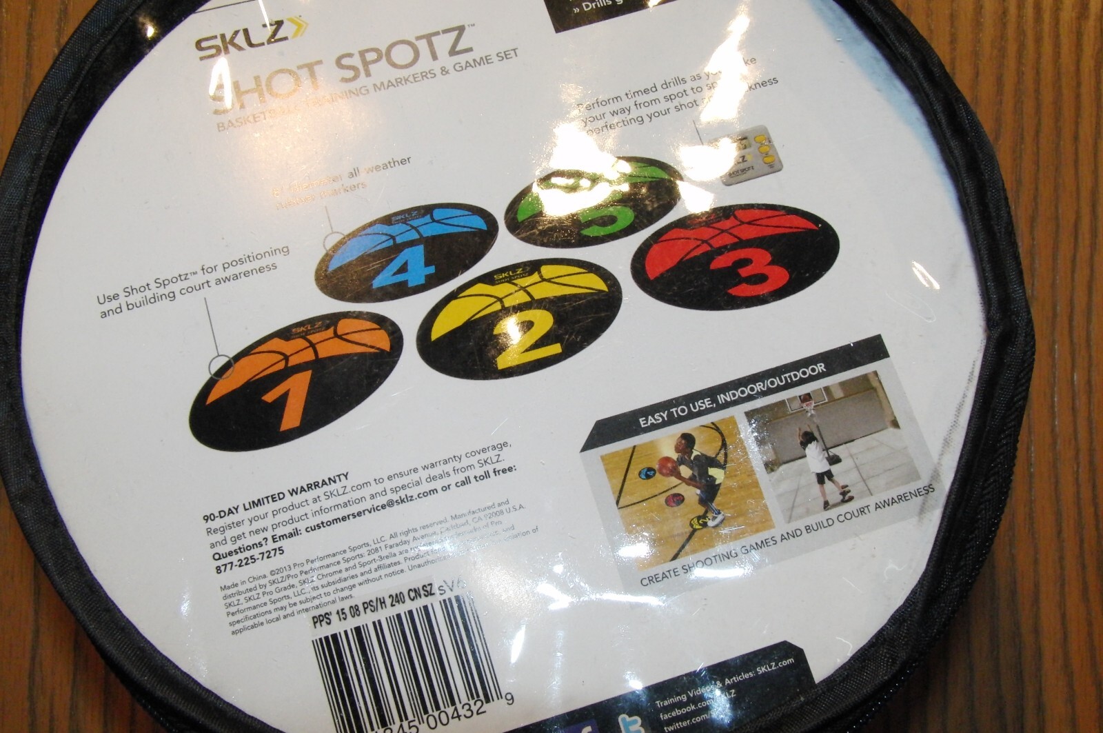SKLZ Shot Spotz Basketball Training Markers & Game Set NEW