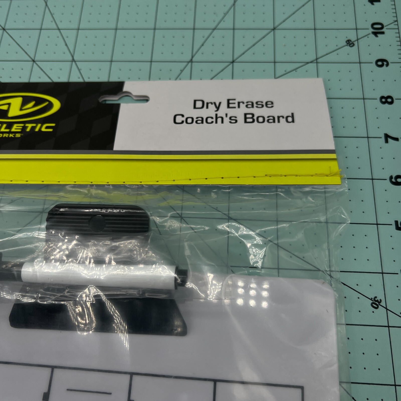 Athletic Works Basketball. Coaches Dry Erase 9 x 12.5″ Clip Board, New Sealed