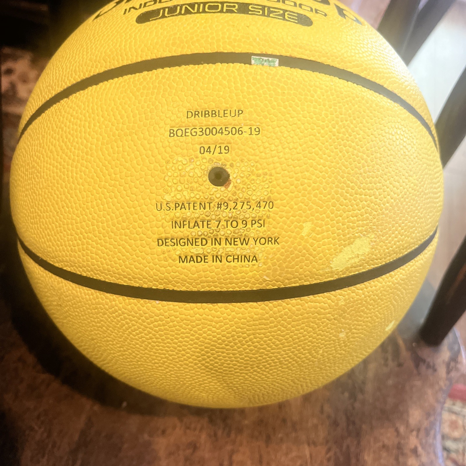 DRIBBLE UP Dribbleup SMART BASKETBALL 28.5 Junior Size Indoor Outdoor DU