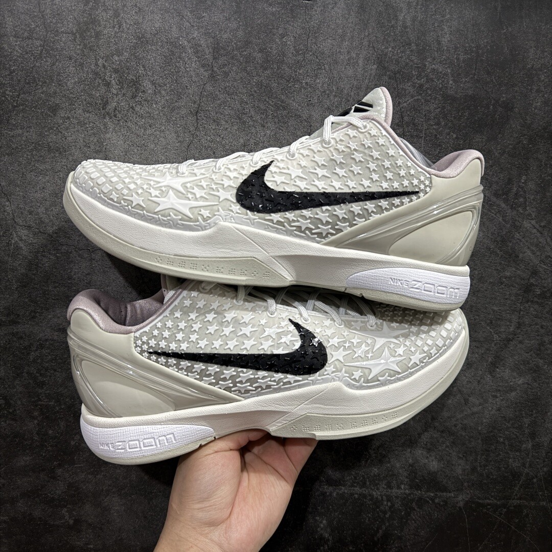 New NK Zoom Kobe 6 Protro Sail All-Star FQ3546-100 Mens Athletic Shoes Authentic