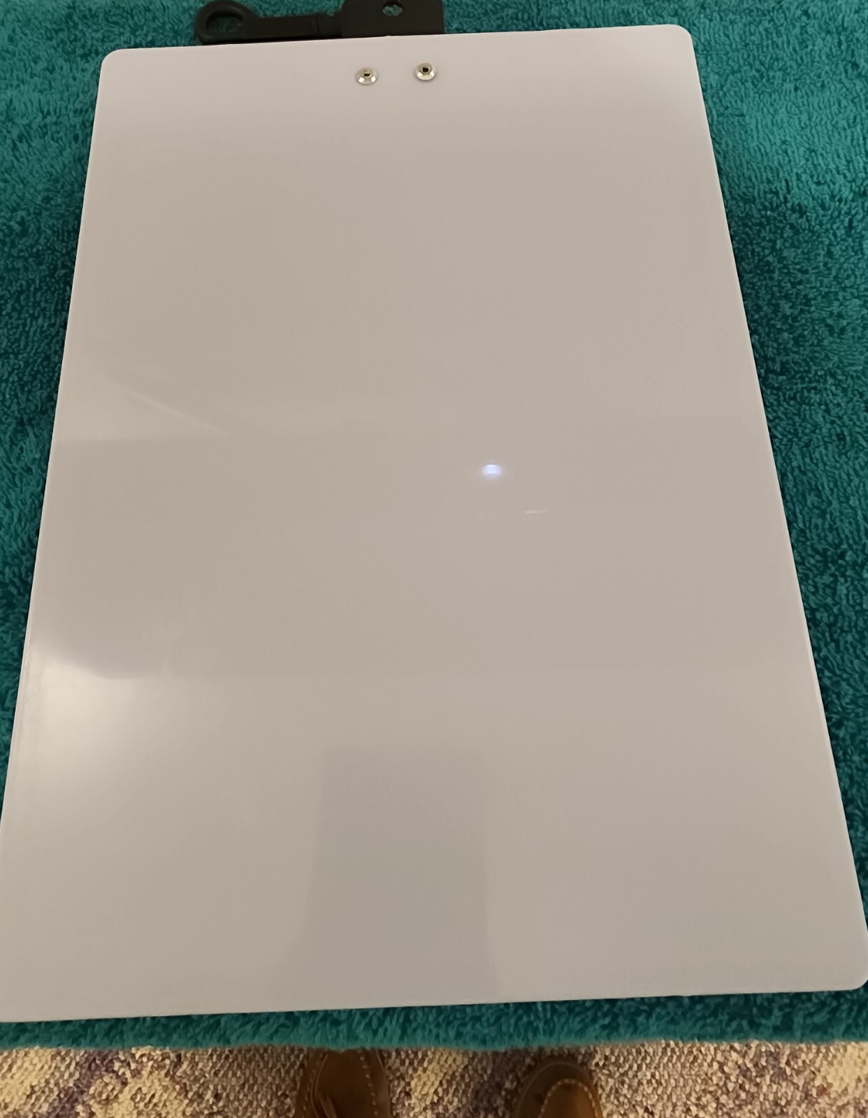 Basketball Coach Clipboard Dry Erase White Board with Full Court Diagram