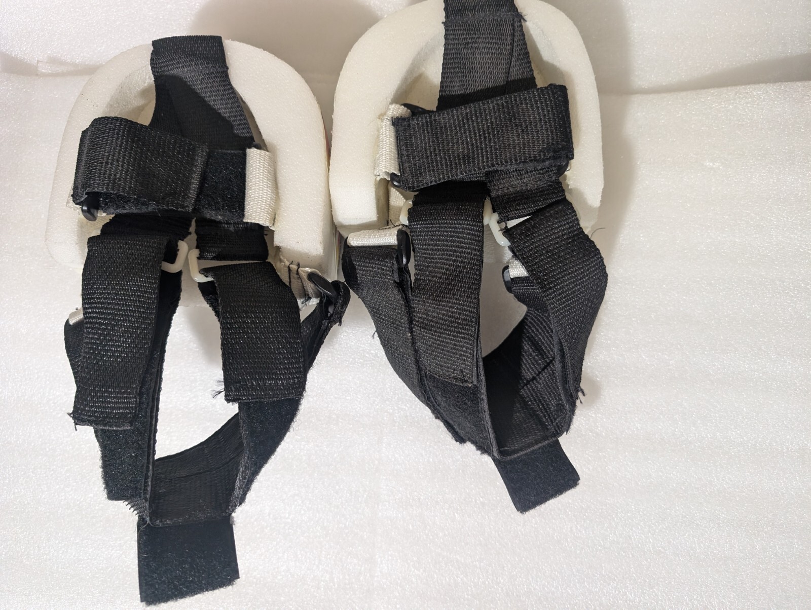 Jumpsoles AS IS – COLLECT RARE White Version Jump Sole Platform Strap Shoe Vtg