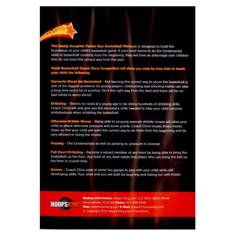 Daddy Daughter / Father Son Youth Basketball Workout DVD