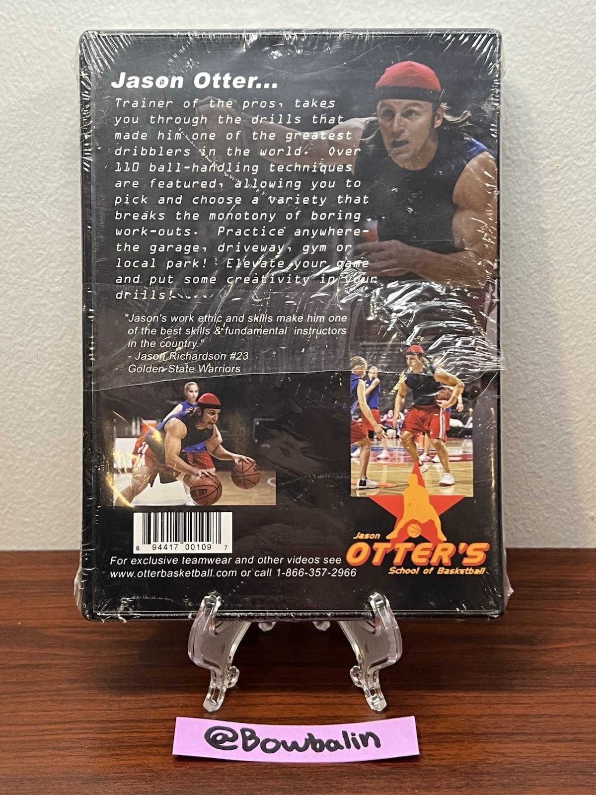 Jason Otter’s Accelerated Ball Handling Basketball Coaching (School Lesson DVD)