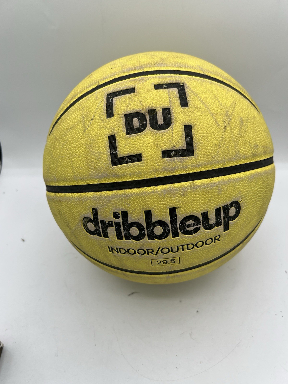 Dribble Up Yellow Smart Basketball Junior Size 29.5 Indoor/Outdoor Preowned