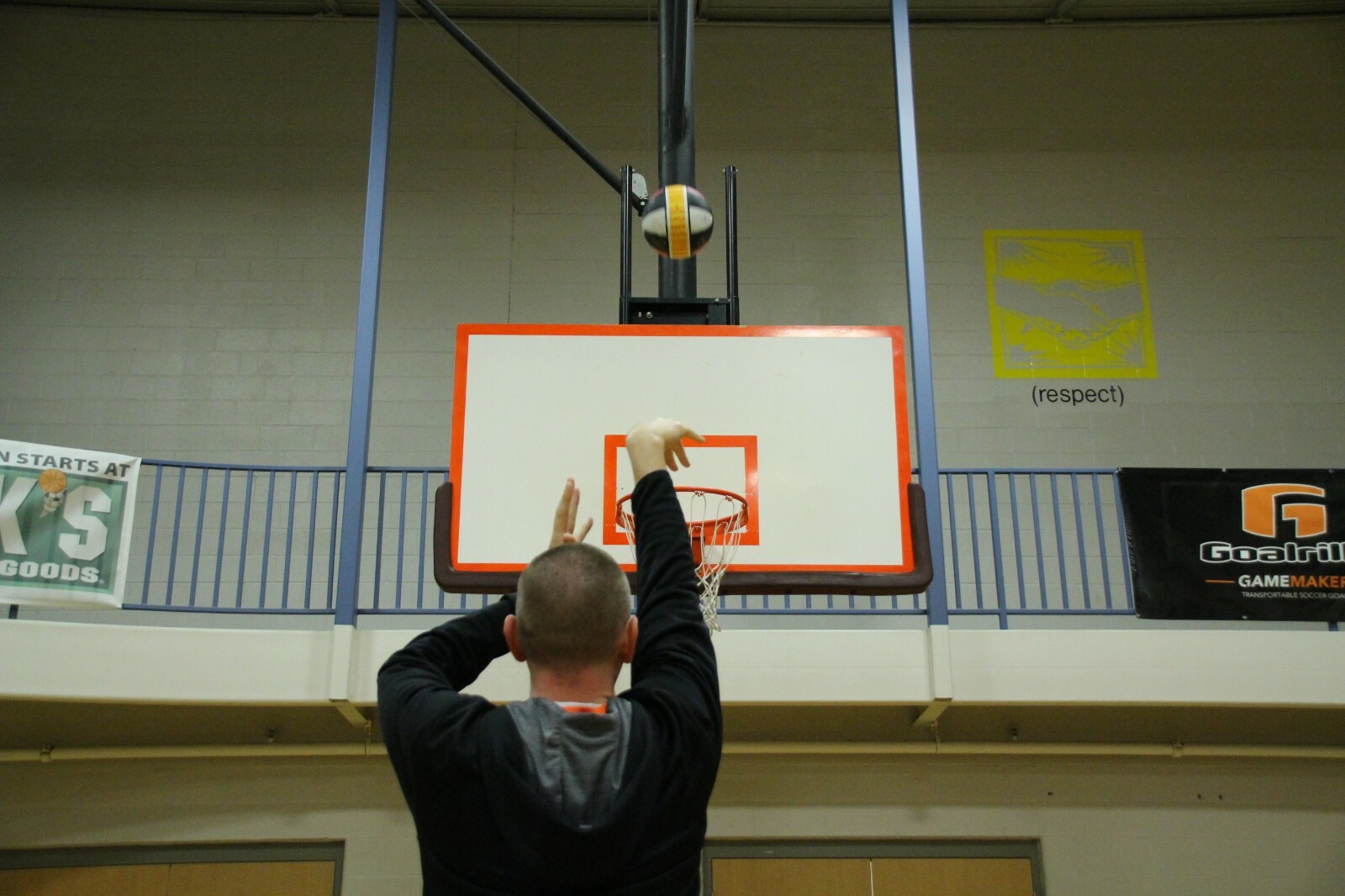 The Shooting Coach® Training Basketball for Shot Release, Rotation, Arch (Men’s)