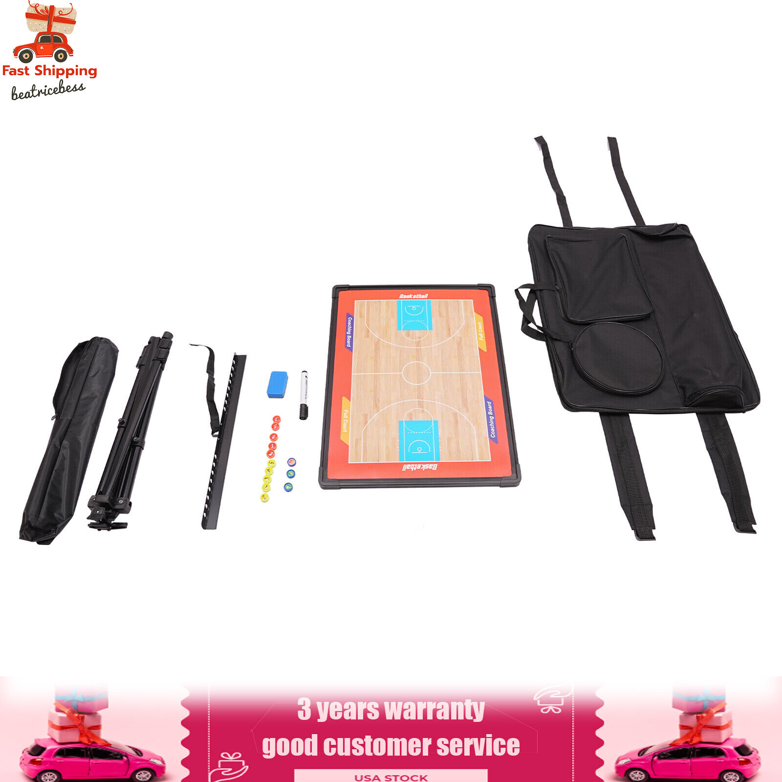 Soccer Coaching Board Big Tri-pod Football Tactic Board Game Plan White Board