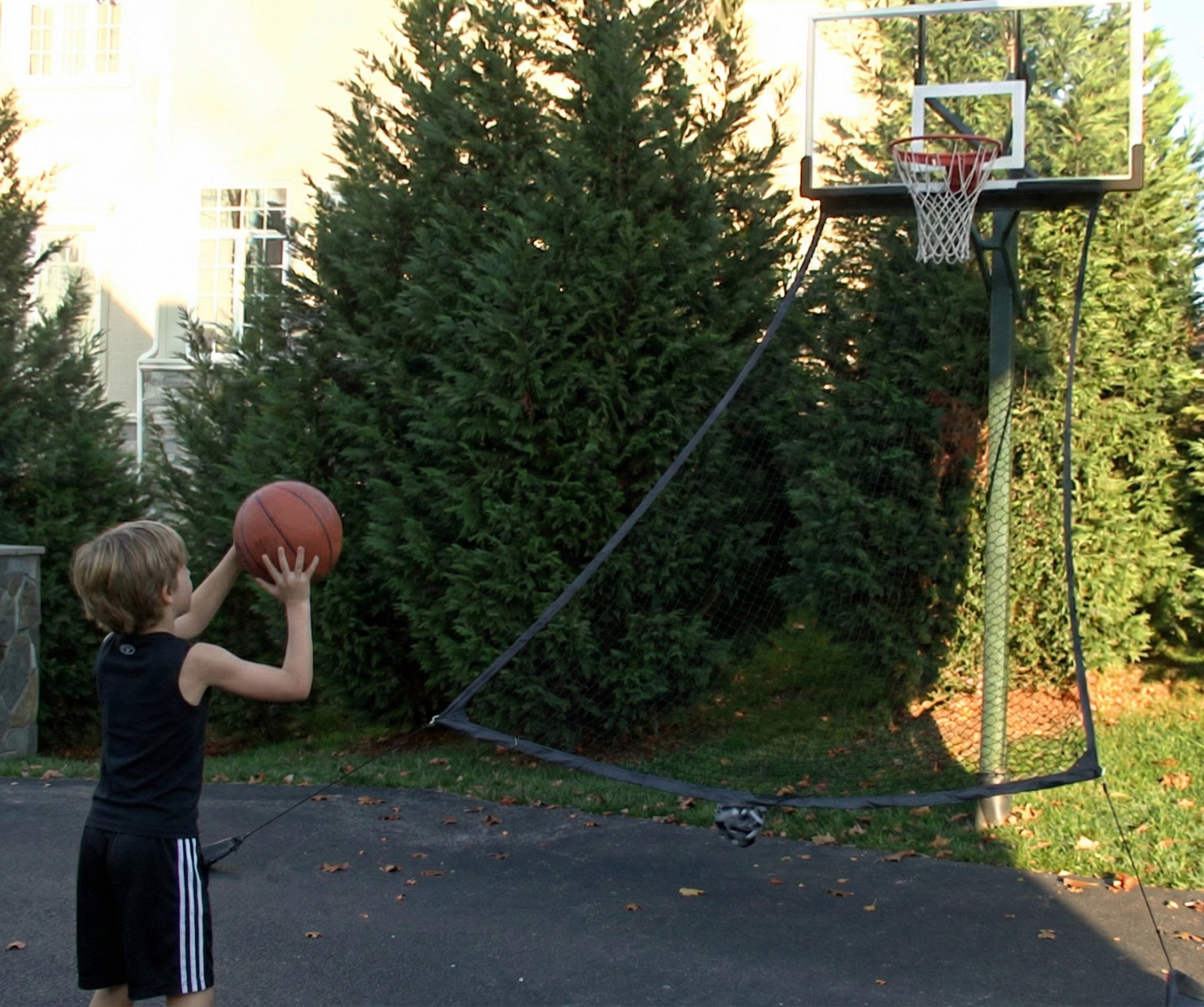 Lifetime Basketball Roll Back Net – 12347 Ball Return Net Rollback System New