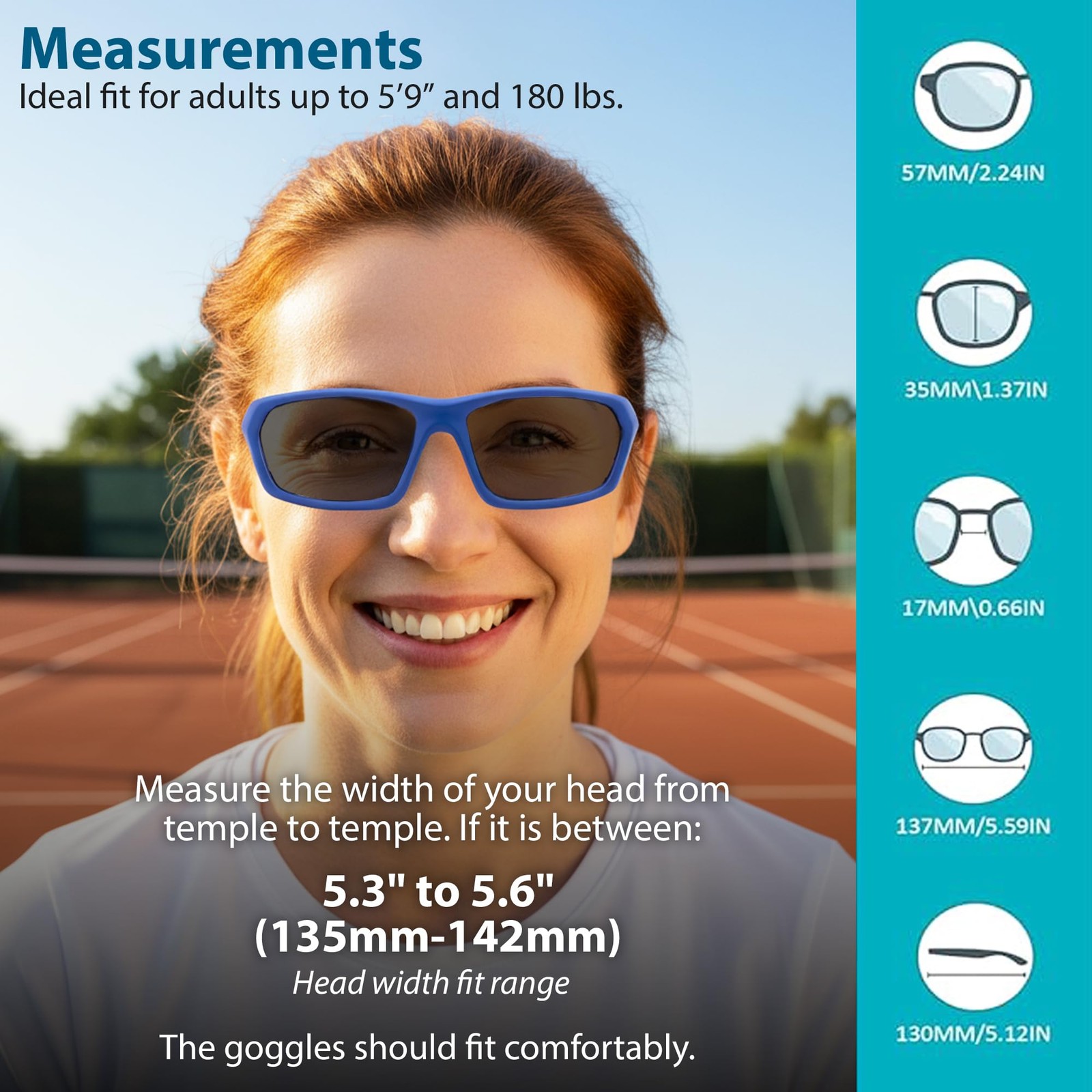 Sports Protection Goggles, Photochromic Lenses Safety Glasses for Basketball,…