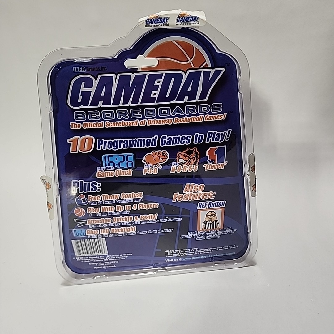 New Iler Brands Gameday Scoreboards Battery Operated Basketball Score Keeper