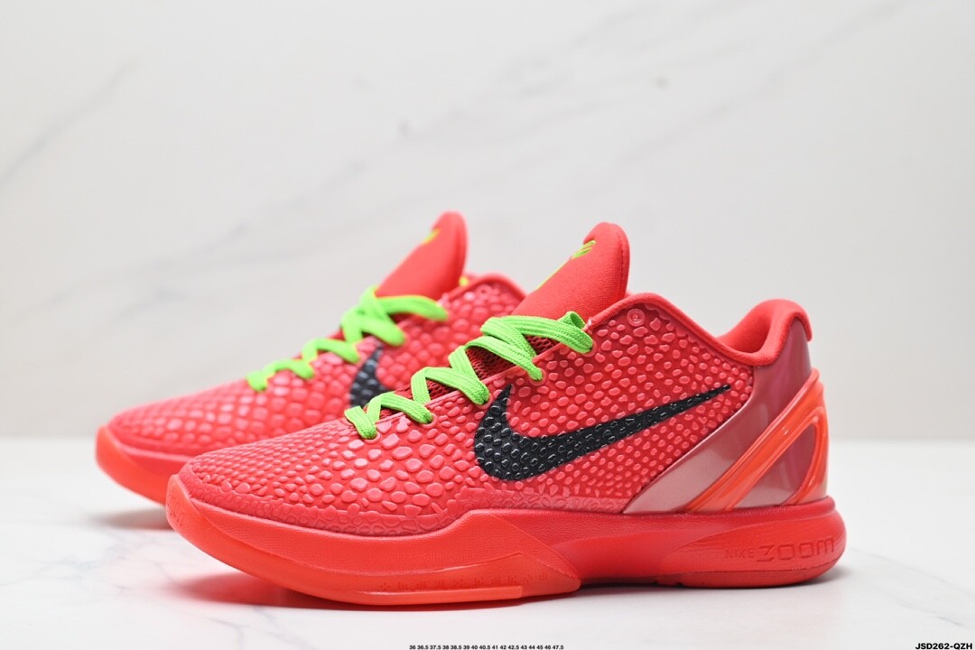 New NK Zoom Kobe 6 Protro Low Anti Friction – FV4921-600 Mens Shoes Authentic