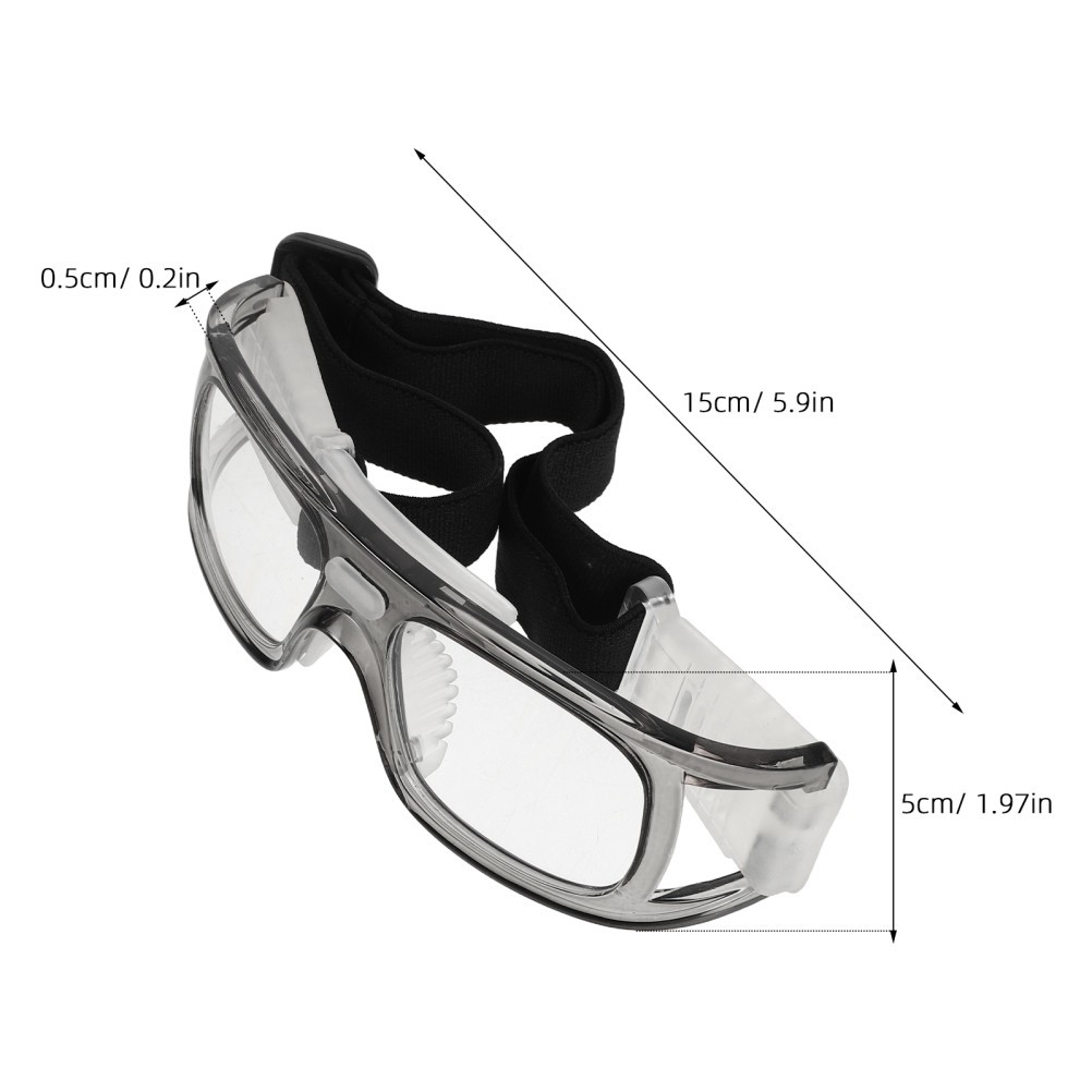 1 Pair Lightweight Adjustable Sport Goggles for Basketball and Soccer Training