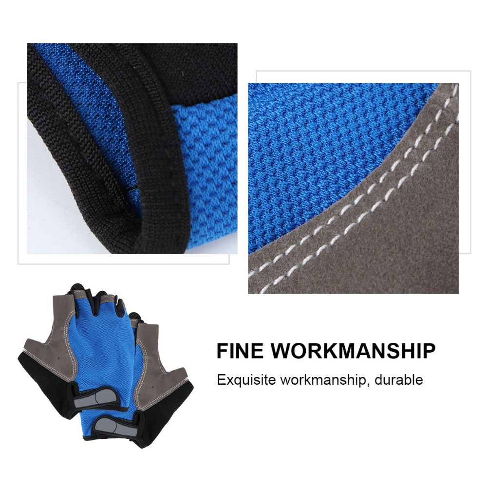 1 Pair Reusable Basketball Training Gloves Blue Comfortable Shooting Aid