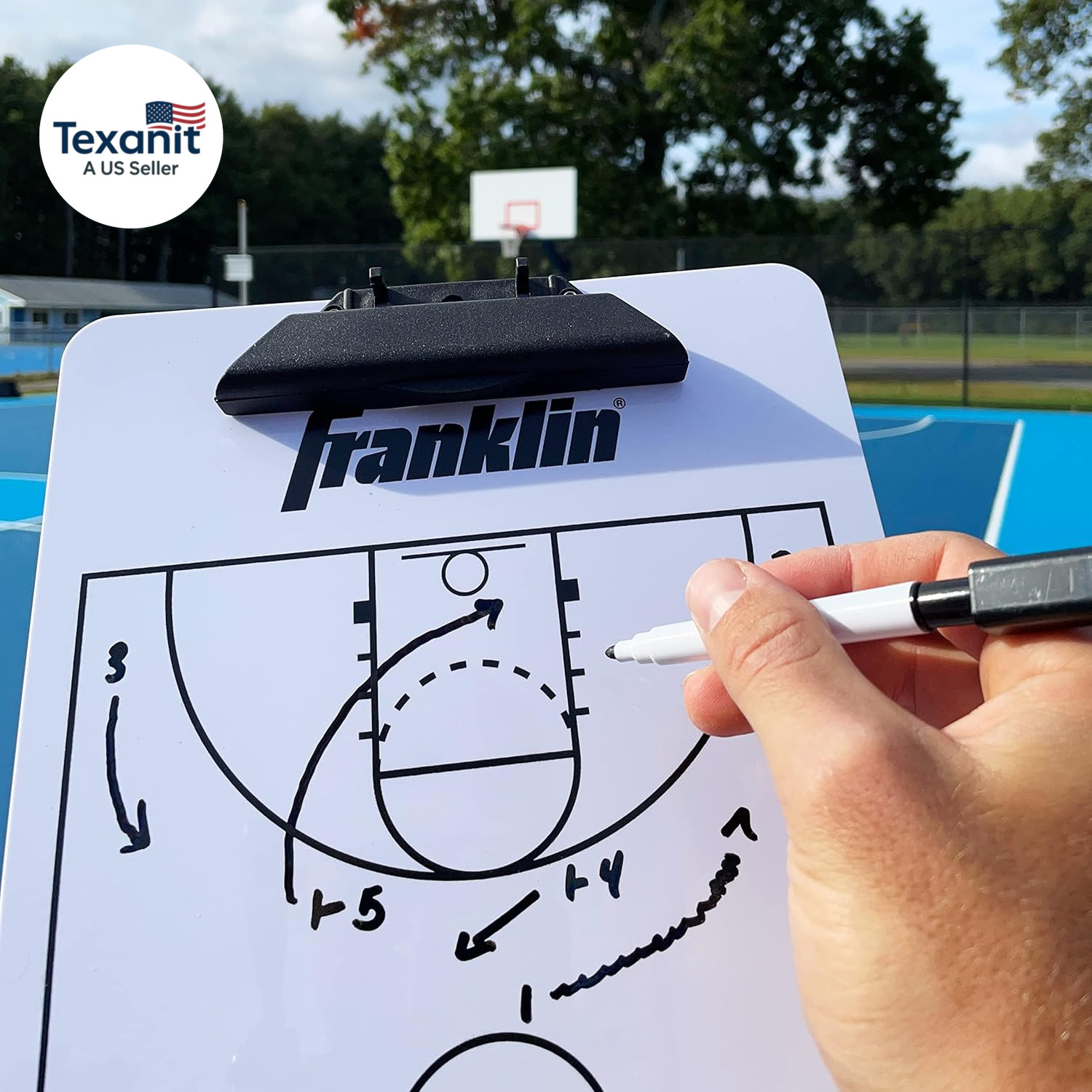 Franklin Sports Coach Clip Board, 15.75X9-Inch