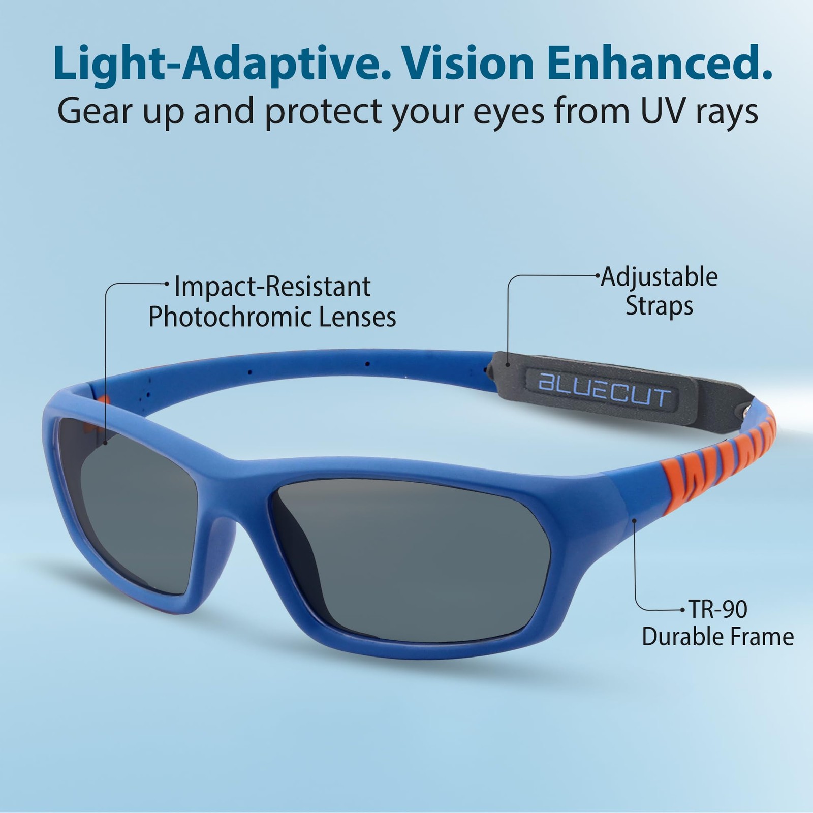 Sports Protection Goggles, Photochromic Lenses Safety Glasses for Basketball,…