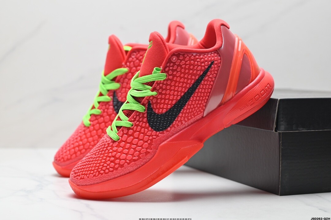 New NK Zoom Kobe 6 Protro Low Anti Friction – FV4921-600 Mens Shoes Authentic
