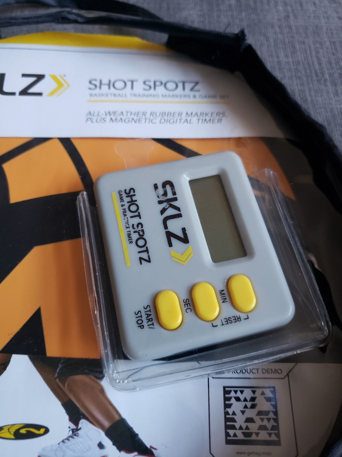 SKLZ Shot Spotz Game Set Basketball Training Markers & Digital Timer