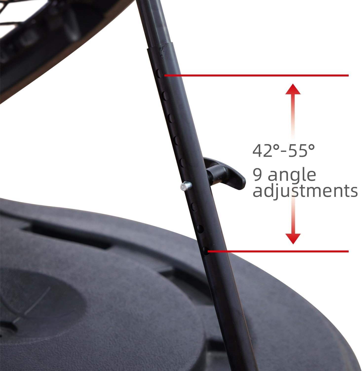Versatile Basketball Rebounder Net for Multi-Sport Training with 9 Angles
