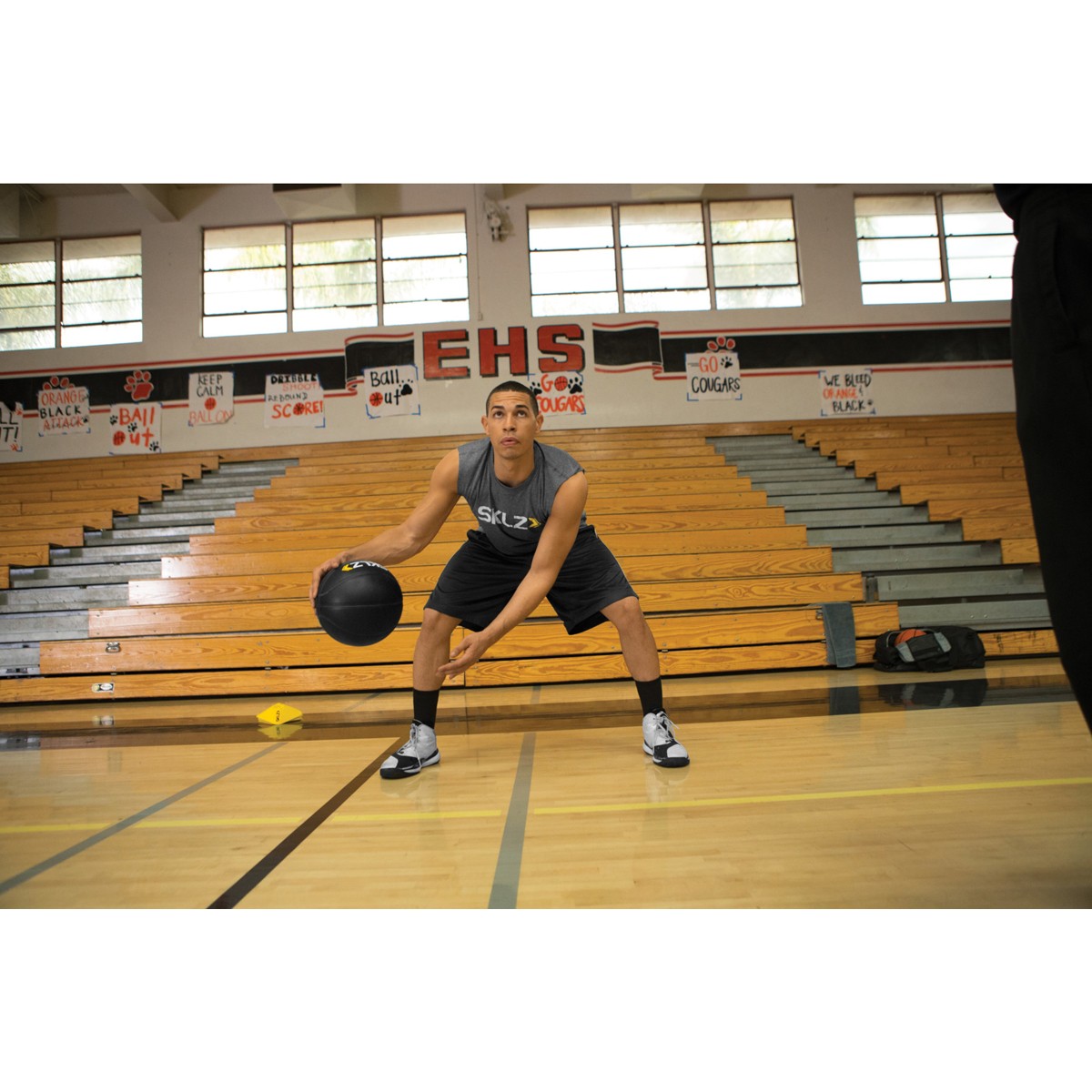 SKLZ Heavy Weight Control Training Basketball – Black