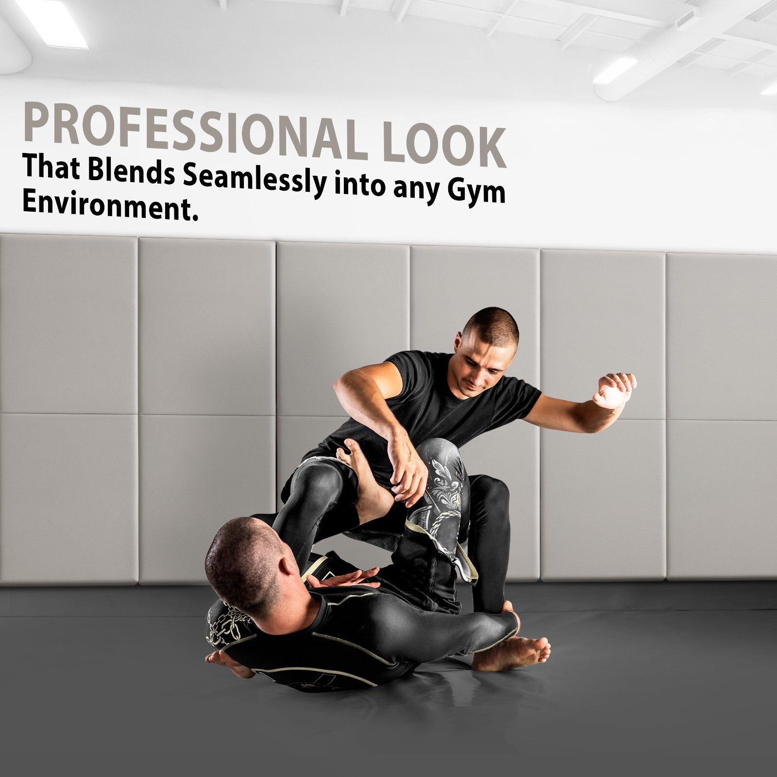 DXM SPORTS 4″ Gym Wall Pads Safety Wall Padding for Basketball, Home Gyms,Garage