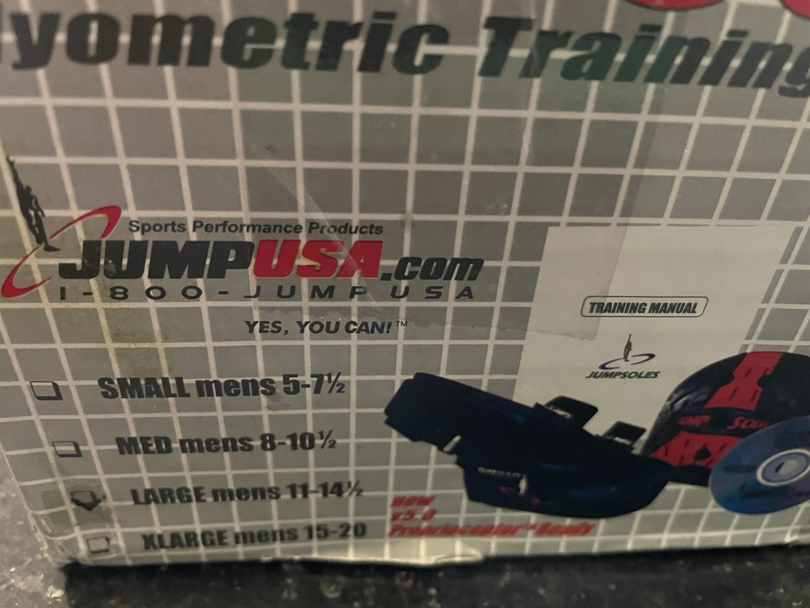 Jumpsoles Large 11-14 to train your Vertical Leap Shoes