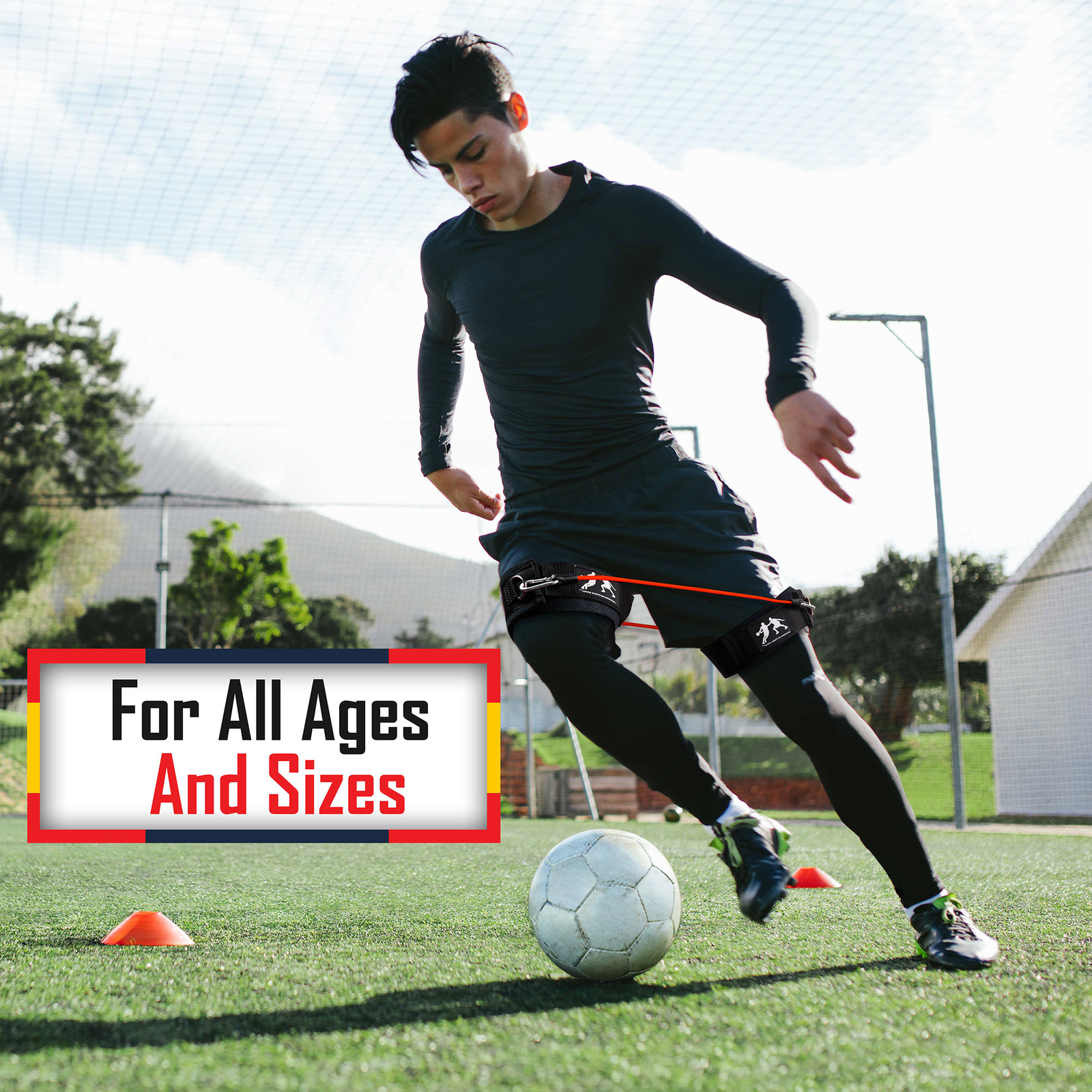 Lockdown Lateral Resistance Bands | Speed, Quickness, Fitness, & Toning