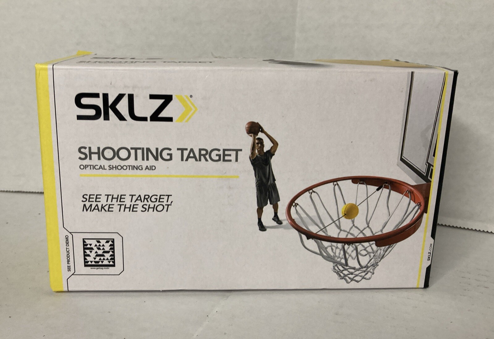 SKLZ Basketball Shooting Target – Black/Yellow