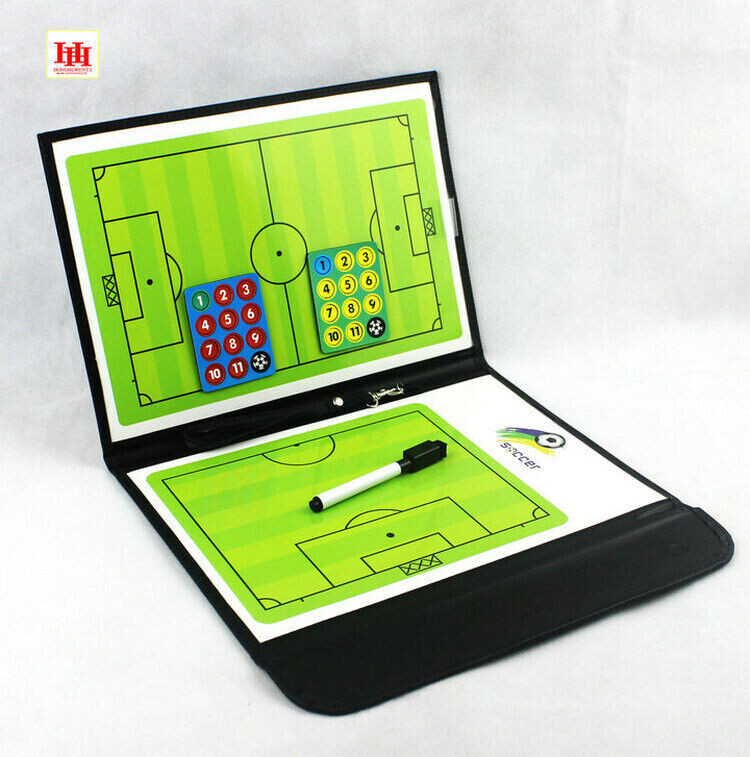 Hot major Football Coaching Board Coaches Clipboard Tactical Magnetic BoardKit