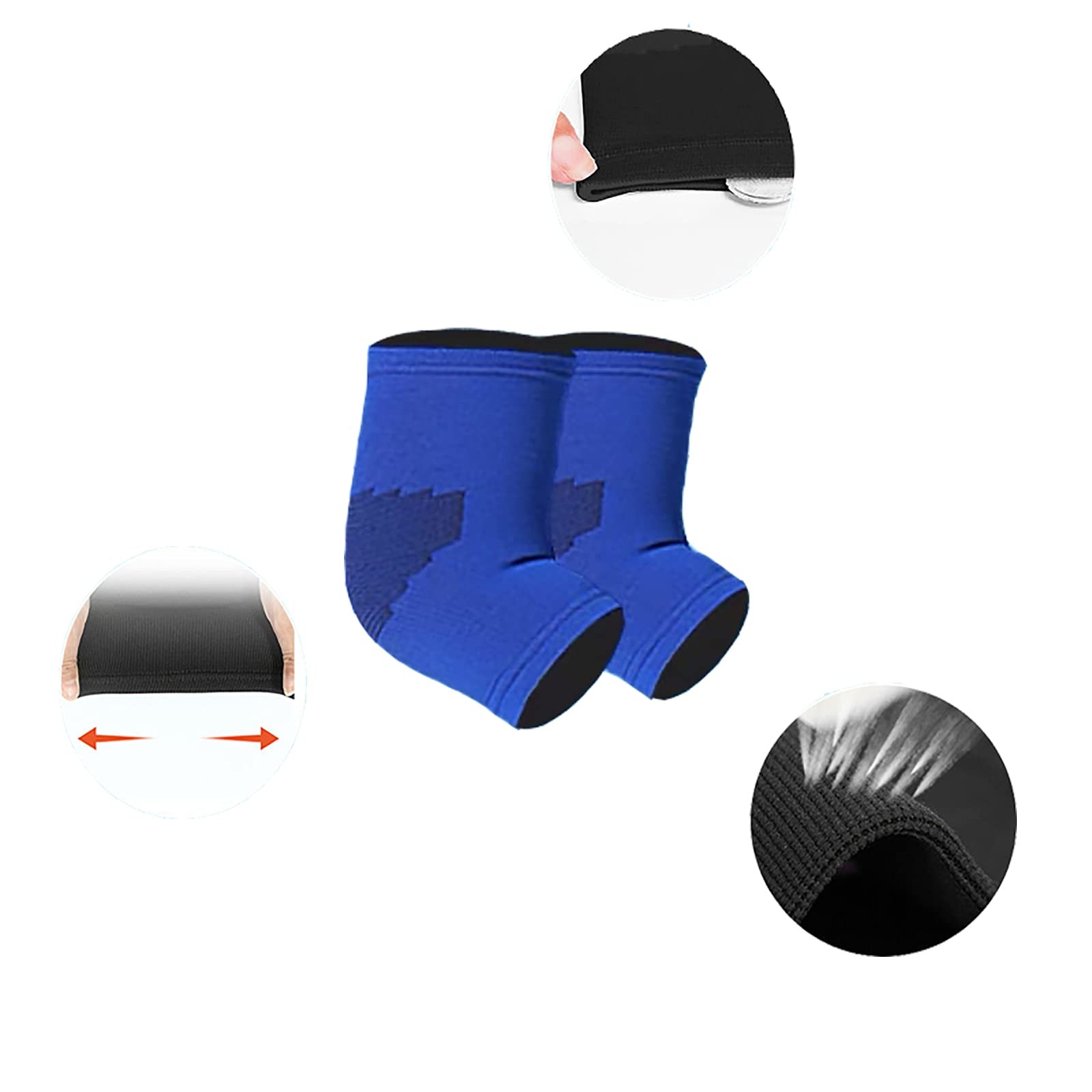 Kids Arm Guard Compression Elbow Pads Sleeves Protection Cycling Sports Black