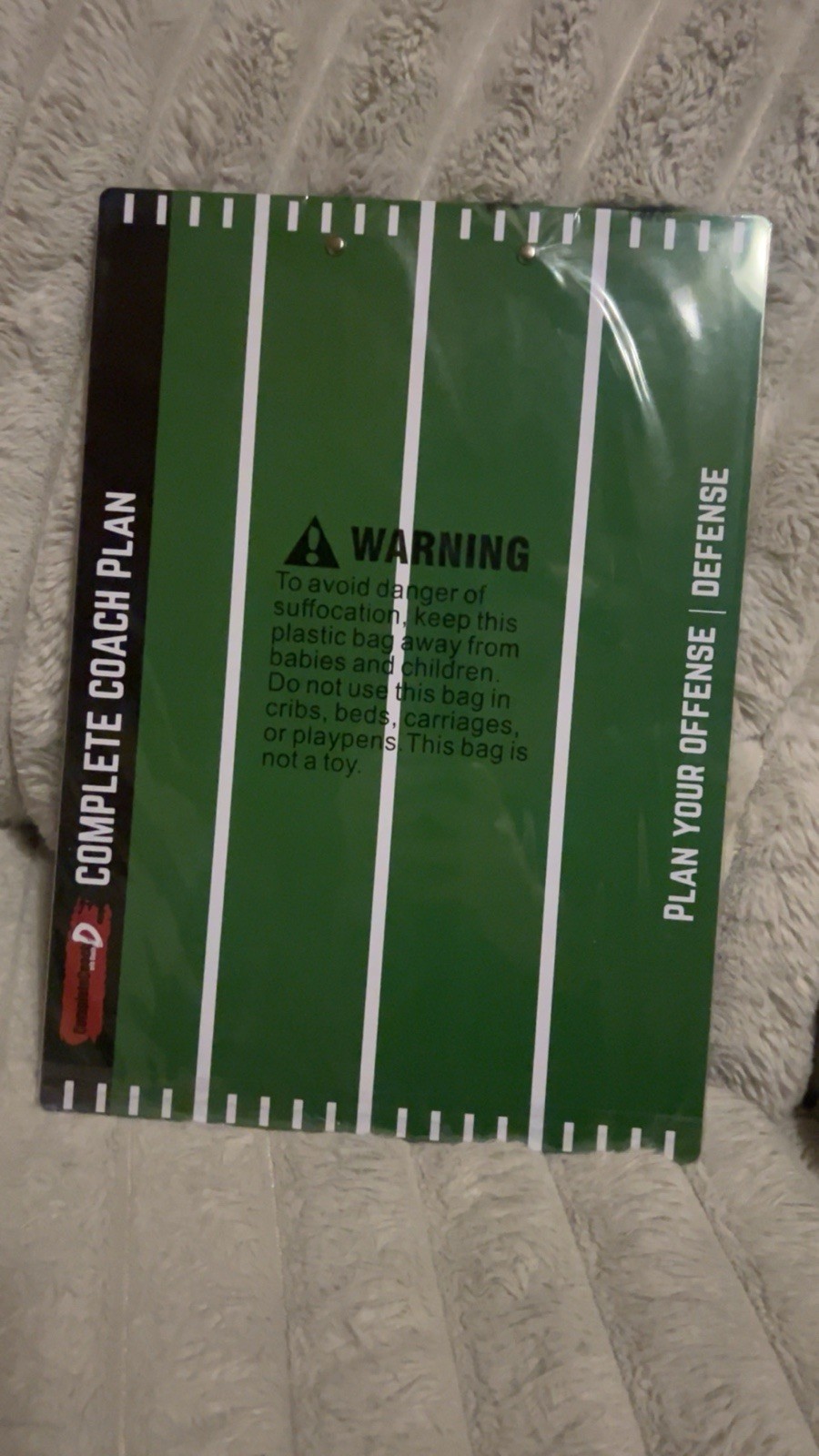 Double-Sided Football Dry Erase Clipboard for Coaches, Ideal Coach Gift