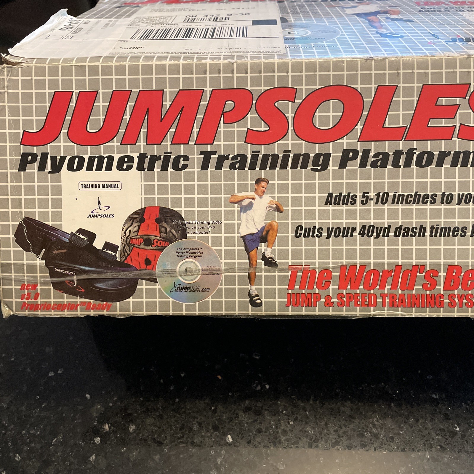 Jumpsoles Medium 8-10 to train your Vertical Leap Shoes