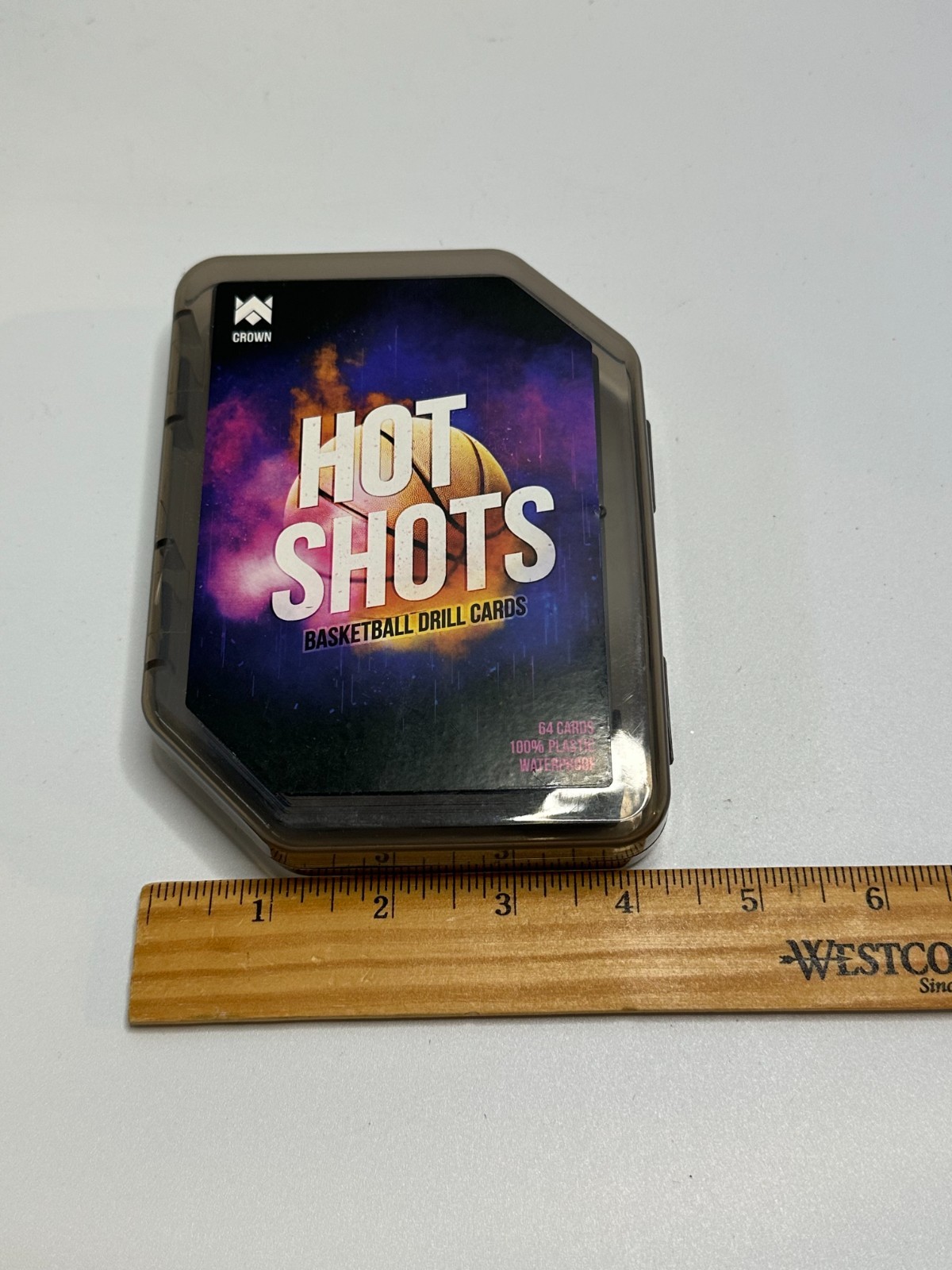 Hot Shots Basketball Drill Cards Deck-64 cards basketball training complete