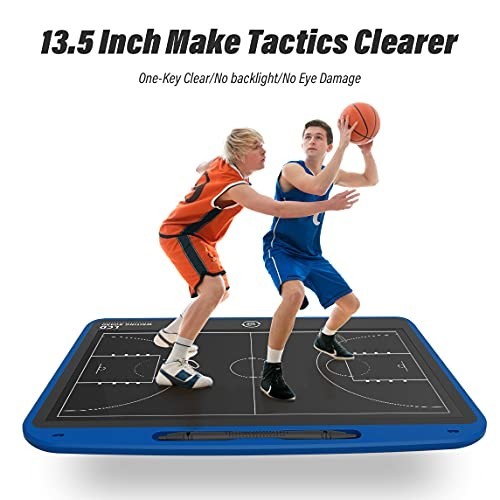 13.5″ Electronic Tactical Board for Football & Basketball Coaching – LCD Strateg